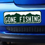 Gone Fishing Large Colorado Bumper Sticker thumbnail