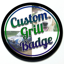 Dog Taxi Funny Magnetic Grill Grille Badge for MINI Cooper 