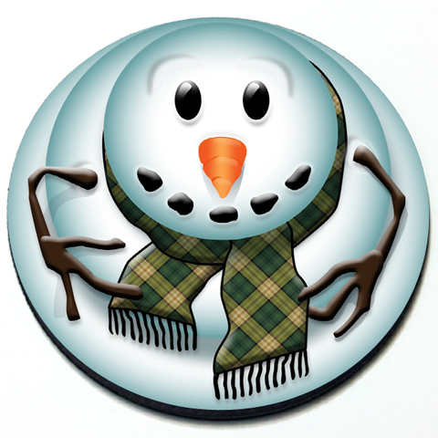 Snowman - Grill Badge Product Page