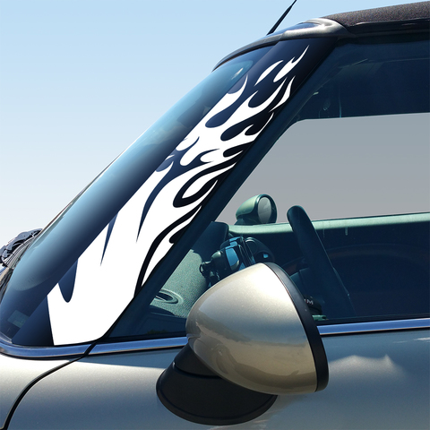 Flames Pillar Decals for 2nd Generation Hardtop and Convertible MINI Cooper - Set of 2 Product Page