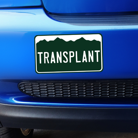 Small Colorado Transplant - Bumper Sticker Product Page