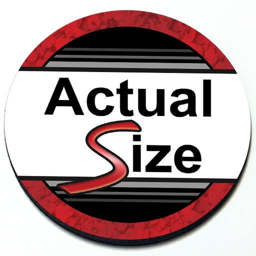 Actual Size - Grill Badge for MINI Cooper Product Page