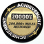 Achievement 200,000 Miles Motored - Grill Badge thumbnail