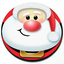 Santa Claus - Magnetic Grill Badge for MINI Cooper thumbnail