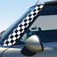 Checkers Pillar Decals for 2nd Generation Hardtop and Convertible MINI Cooper - Set of 2 thumbnail