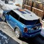 Colorado Sunroof Graphic installed on Blue MINI thumbnail