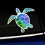 Watercolor Sea Turtle - Sticker - Full-color Vinyl Sticker thumbnail