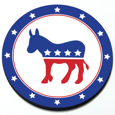 Democratic Party - Grill Badge Product Page