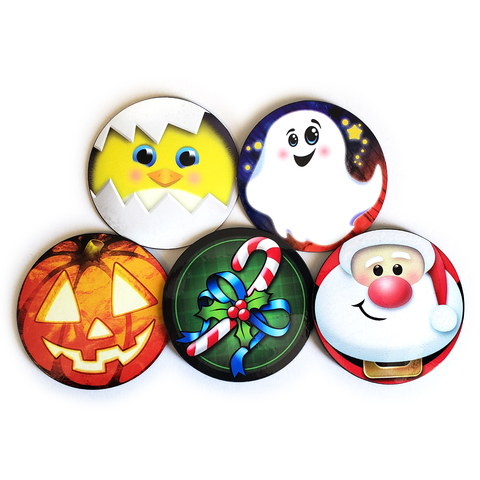 Badge Seasonal Set 2 - Magnetic Grill Badges for MINI Cooper Product Page