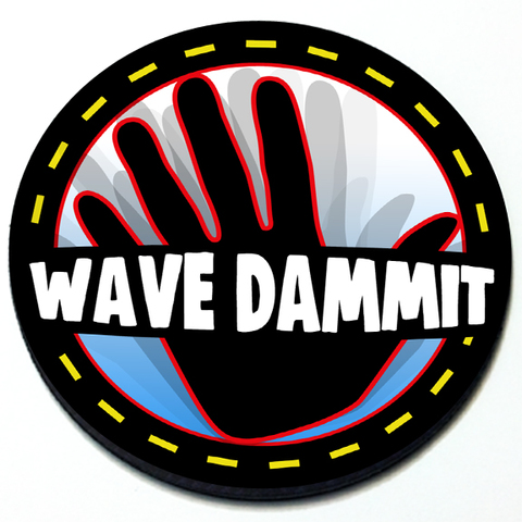 Wave Dammit Badge Product Page