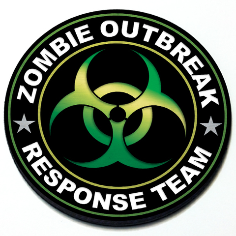 Zombie Outbreak Response Team - Grill Badge for MINI Cooper Product Page