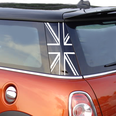 Pillar Decals (R56) Black Jack Rear - 2nd Generation Hardtop MINI Cooper - Set of 2 Product Page