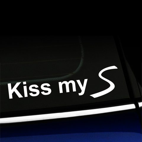Kiss My S - MINI Cooper Vinyl Decal Product Page