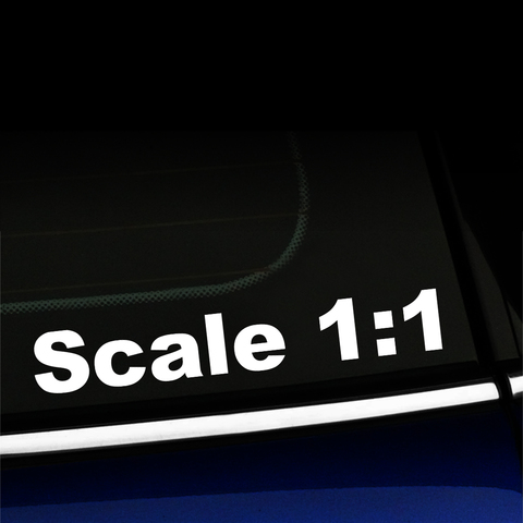 Scale 1:1 - Decal Product Page