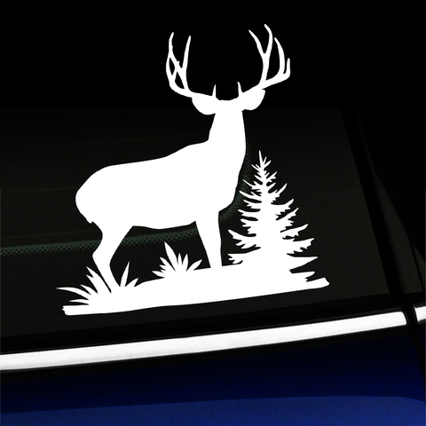 Mule Deer Buck Full Body - Vinyl Decal Product Page