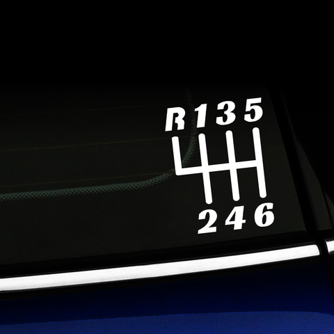 6 Speed - Decal Product Page
