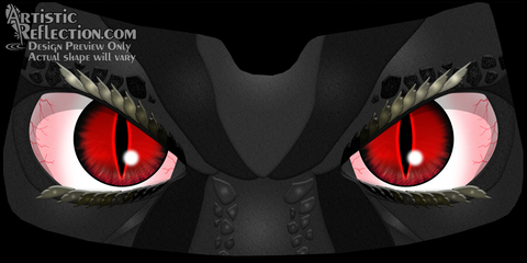 Scary Dragon - Eyeshade Product Page