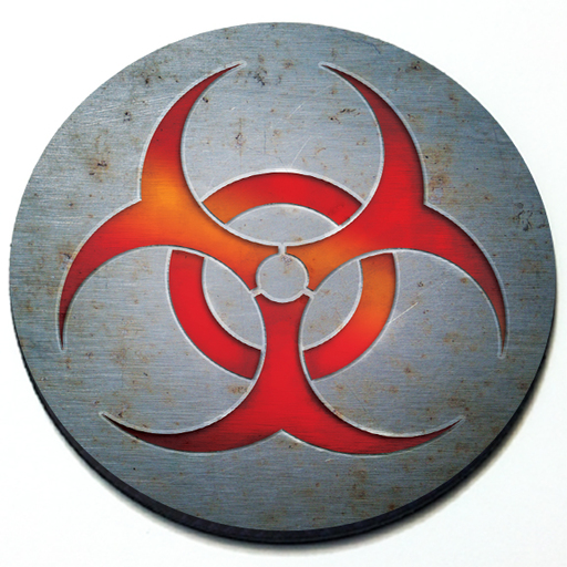 Biohazard - Grill Badge for MINI Cooper