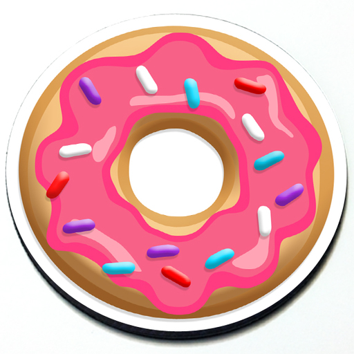 Donut with Sprinkles - Grill Badge