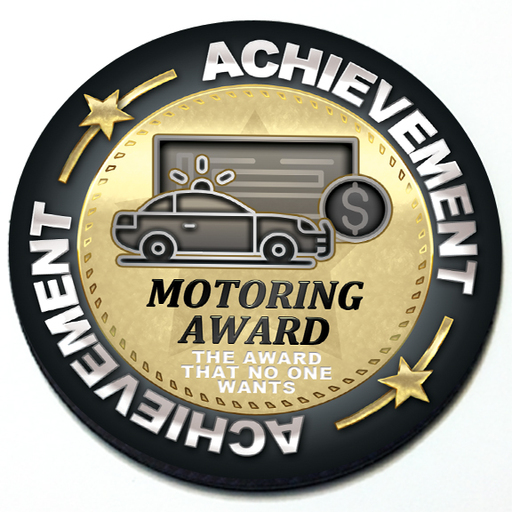 Achievement Motoring Award - Grill Badge Product Page