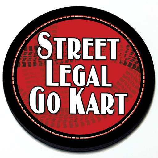 Street Legal Go Kart Grill Badge for MINI Cooper