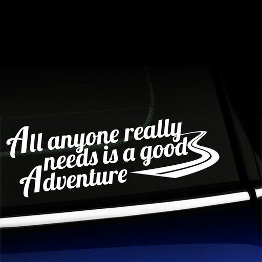 A Good Adventure - Vinyl Car Decal