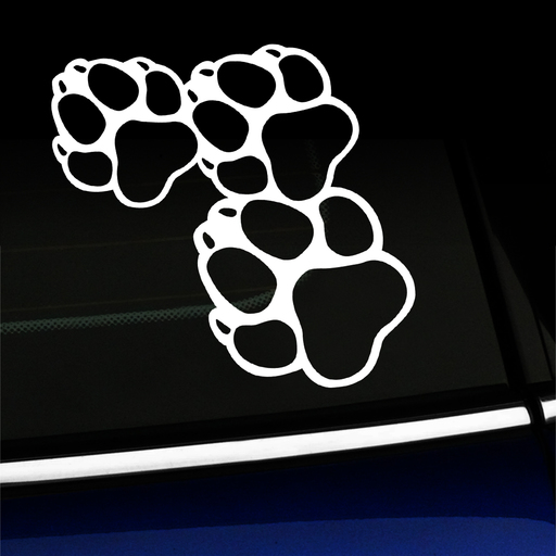 Paw Prints Decal