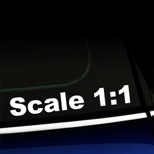 Scale 1:1 - Decal