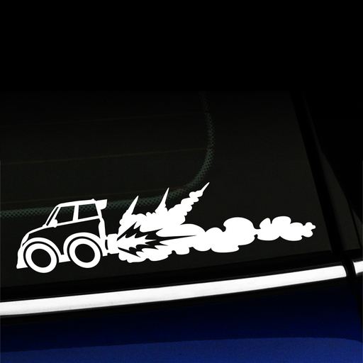 Rocket Car - Vinyl Decal Product Page