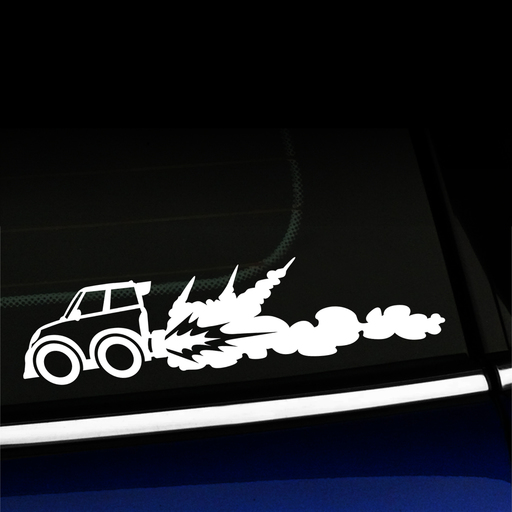 Rocket Car - Vinyl Decal