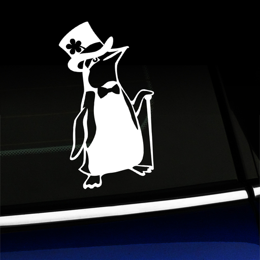 Sir Penguin - Vinyl Decal Product Page