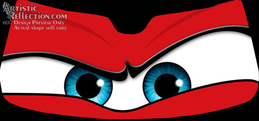 Angry - Eyeshade