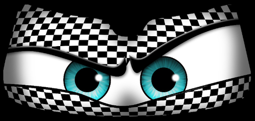 Checkers - Eyeshade