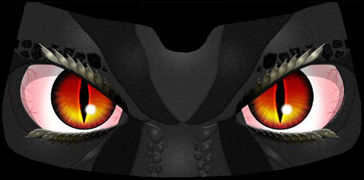 Scary Dragon - Eyeshade Product Page