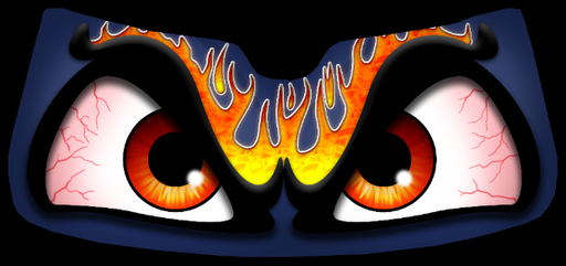 Fire Eyes - Eyeshade