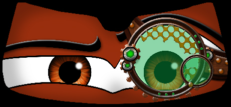 Steampunk Monocle - Eyeshade