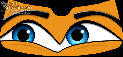 Playful Eyeshade Example Playful Eyeshade Example