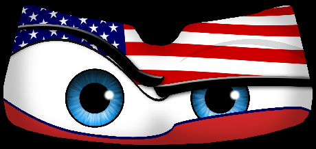 US Flag - Eyeshade