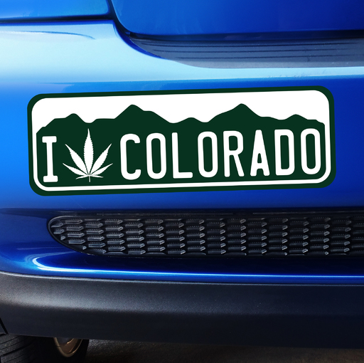 I Pot Colorado - Bumper Sticker Product Page