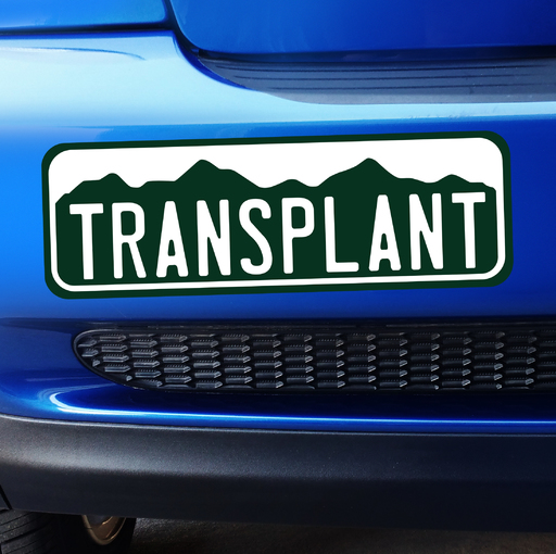 Colorado Transplant - Bumper Sticker Product Page