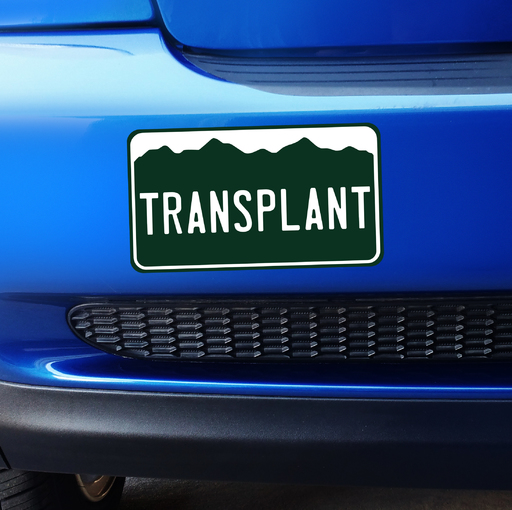 Transplant Small Colorado Bumper Sticker
