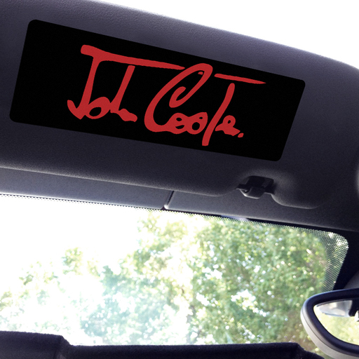 Visor stickers, Set of 2 - Large - John Cooper Signature Product Page