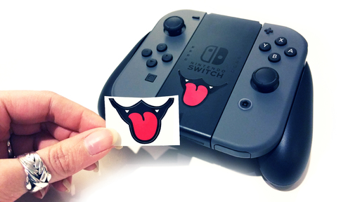 Puppy Mouth Sticker for Nintendo Switch Joy-Con