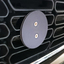 Single Grill Badge Holder on 2nd Gen Countryman Grill Closeup thumbnail
