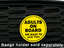 Adults on Board Magnetic Grill Badge Installed Adults on Board Magnetic Grill Badge Installed on a Car thumbnail