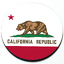 California State Flag Badge - 3D thumbnail