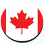 Canadian Flag - MINI Cooper Grill Badge thumbnail