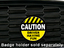 Caution Driver Having Fun Installed thumbnail