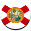 Florida State Flag Badge - 3D thumbnail