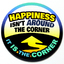Happiness Isn't Around the Corner Badge 3D Happiness Isn't Around the Corner Badge 3D thumbnail